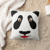 Schattigee Panda Face Kind Kamer Decor Kussen (Deken)