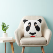 Schattigee Panda Face Kind Kamer Decor Kussen (Stoel)