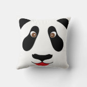 Schattigee Panda Face Kind Kamer Decor Kussen (Achterkant)