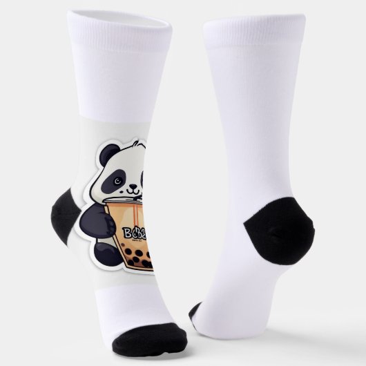 Schattigee Panda Figuur Sokken (Gebogen)