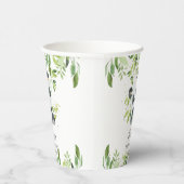 Schattigee Panda groen Bamboe Baby shower Verjaard Papieren Bekers (Rechts)