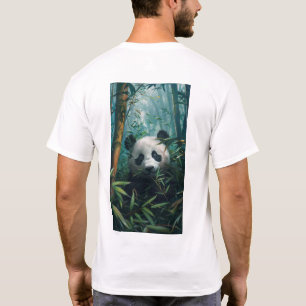 Schattigee Panda in Bamboo Forest T-shirt
