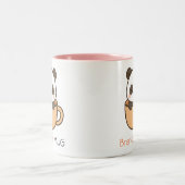 Schattigee Panda in Cup – Custom Name Mok Design (Center)