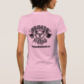 Schattigee Panda - Kettle Bell Snatch -Bamboo Stro T-shirt (Achterkant)