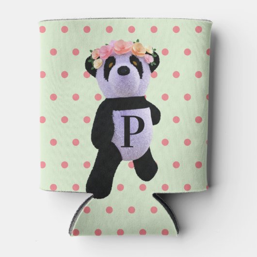 Schattigee Panda Kids Verjaardagsfeestje Koelbox Blikjeskoeler (Voorkant)