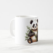 Schattigee Panda met Bamboe Koffiemok (Voorkant links)