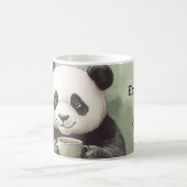 Schattigee Panda met een Mok, Koffie Mok (Center)