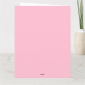 Schattigee Panda met Hart Kids Verjaardag Geperson Kaart (Achterkant)