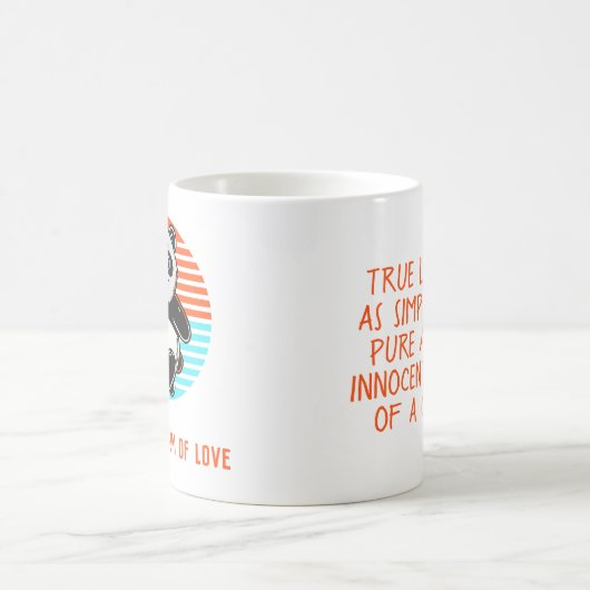 Schattigee Panda "Panda-monium van Liefde" Mok (Center)