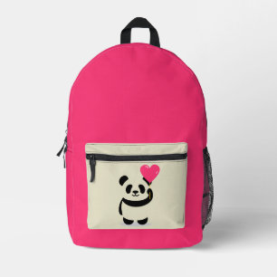 Schattigee Panda Roze Rugzak