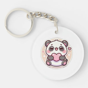 Schattigee panda 🐼 sleutelhanger