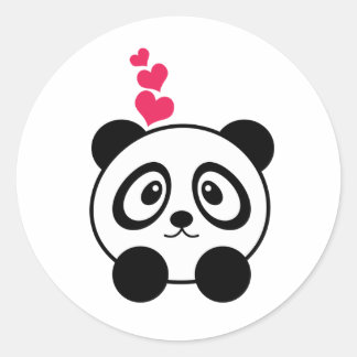 Schattigee Panda Stickers
