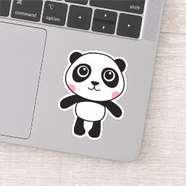 Schattigee panda stickers