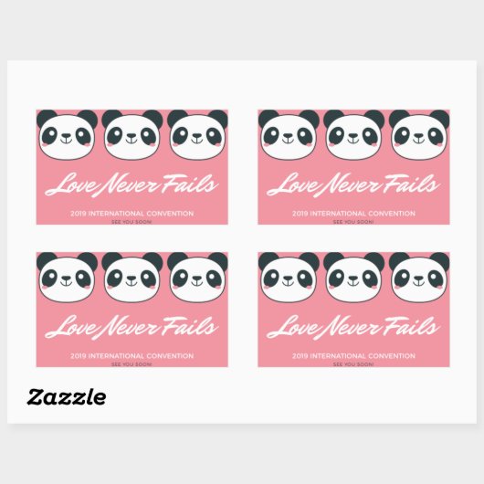 Schattigee Panda stickers (Vel)