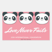 Schattigee Panda stickers (Voorkant)