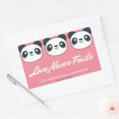 Schattigee Panda stickers (Envelop)