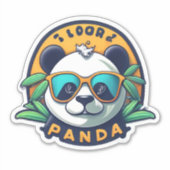 Schattigee Panda Stickers voor kinderen en volwass (Voorkant)