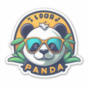 Schattigee Panda Stickers voor kinderen en volwass