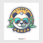Schattigee Panda Stickers voor kinderen en volwass (Vel)