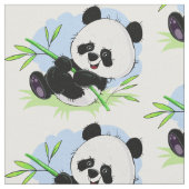 Schattigee Panda stof 1/4 (Close Up)