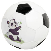 Schattigee panda voetballen (Drie kwart)