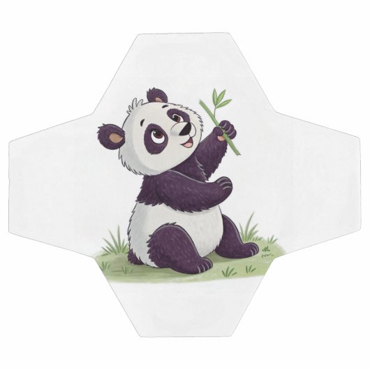 Schattigee panda voetballen (Enkel)