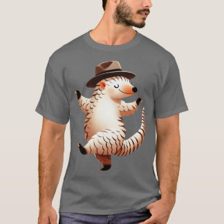 Schattigee Pangolin Dancing T-shirt
