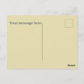 Schattigee pannenkoekenliefhebbers tekst toevoegen briefkaart (Achterkant)