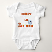 Schattigee "Papa's LiL Boo-Thang" Halloween Romper (Voorkant)