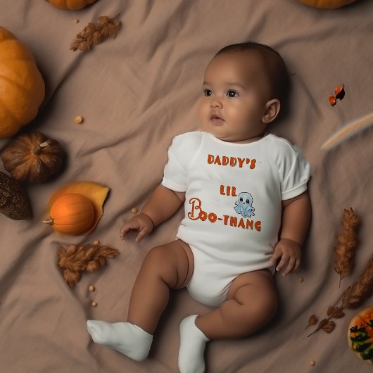Schattigee "Papa's LiL Boo-Thang" Halloween Romper