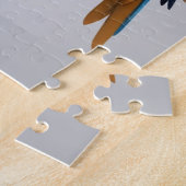 SCHATTIGEE papegaai Legpuzzel (Zijkant)