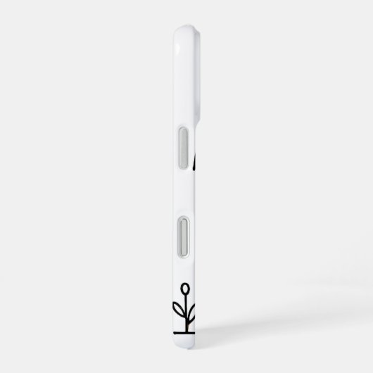 Schattigee paraplu meisje iPhone Case 🌧️✨ 16 Hoesje (Rechterkant)