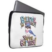 Schattigee Parrot Electronics Bag Laptop Sleeve (Voorkant Rechts)