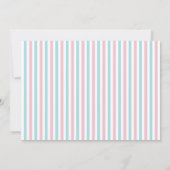 Schattigee Partij Dieren Baby shower Kaart (Achterkant)