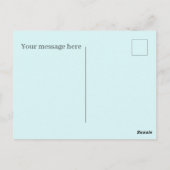 Schattigee Pasen koe tekst toevoegen Briefkaart (Achterkant)