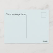 Schattigee Pasen koe tekst toevoegen Briefkaart (Achterkant)