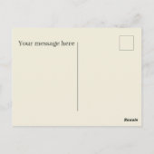 Schattigee Pasen koe tekst toevoegen Briefkaart (Achterkant)