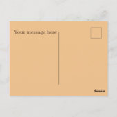 Schattigee Pasen koe tekst toevoegen Briefkaart (Achterkant)