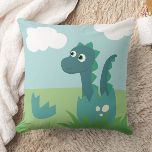 Schattigee pasgeboren dinosaurusjongen kwekerij kussen (Deken)