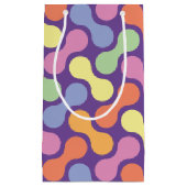 Schattigee Pastel Abstract Snoep Blob Pattern Klein Cadeauzakje (Voorkant)