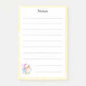 Schattigee Pastel Baby Bird Notitieblok Post-it® Notes (Voorkant)