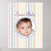 Schattigee pastel Baby Print (Voorkant)