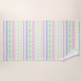 Schattigee pastel Baby Print Strandlaken