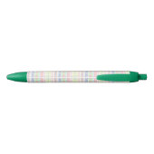 Schattigee pastel Baby Print Zwarte Inkt Pen (Achterkant)