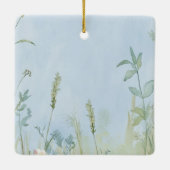 Schattigee Pastel Bunny Easter Keramisch Ornament (Achterkant)