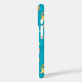Schattigee Pastel Cartoon Cats Patroon Telefoonhoe Case-Mate iPhone Case (Achterkant / Links)