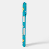 Schattigee Pastel Cartoon Cats Patroon Telefoonhoe Case-Mate iPhone Case (Achterkant / Rechts)