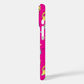 Schattigee Pastel Cartoon Cats Patroon Telefoonhoe Case-Mate iPhone Case (Achterkant / Links)