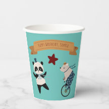 Schattigee Pastel Circus Dierenverjaardag