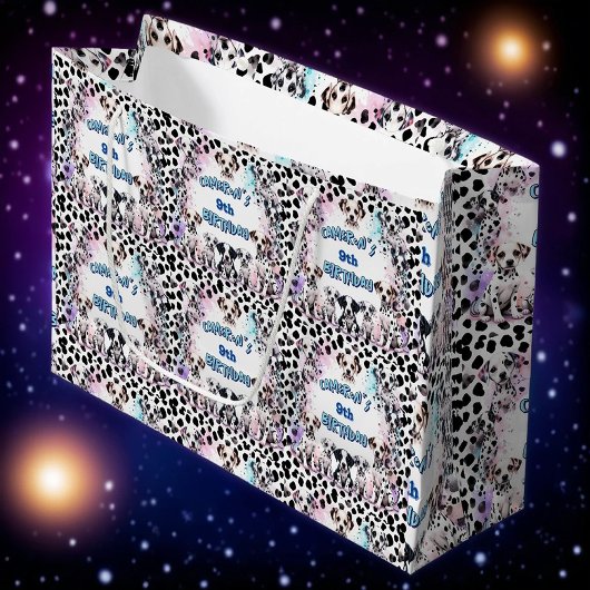 Schattigee Pastel Dalmatische Puppy Waterverf Verj Groot Cadeauzakje